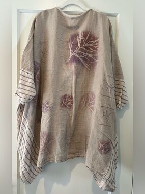 Blue Fish Half Tone Cardi in Translucent